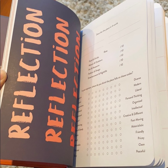 Wanderlust planner and journal for travels - Picture 5 of 13